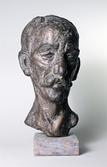 Margarete Moll, Fischer, Bronze, H 32 cm , 1914